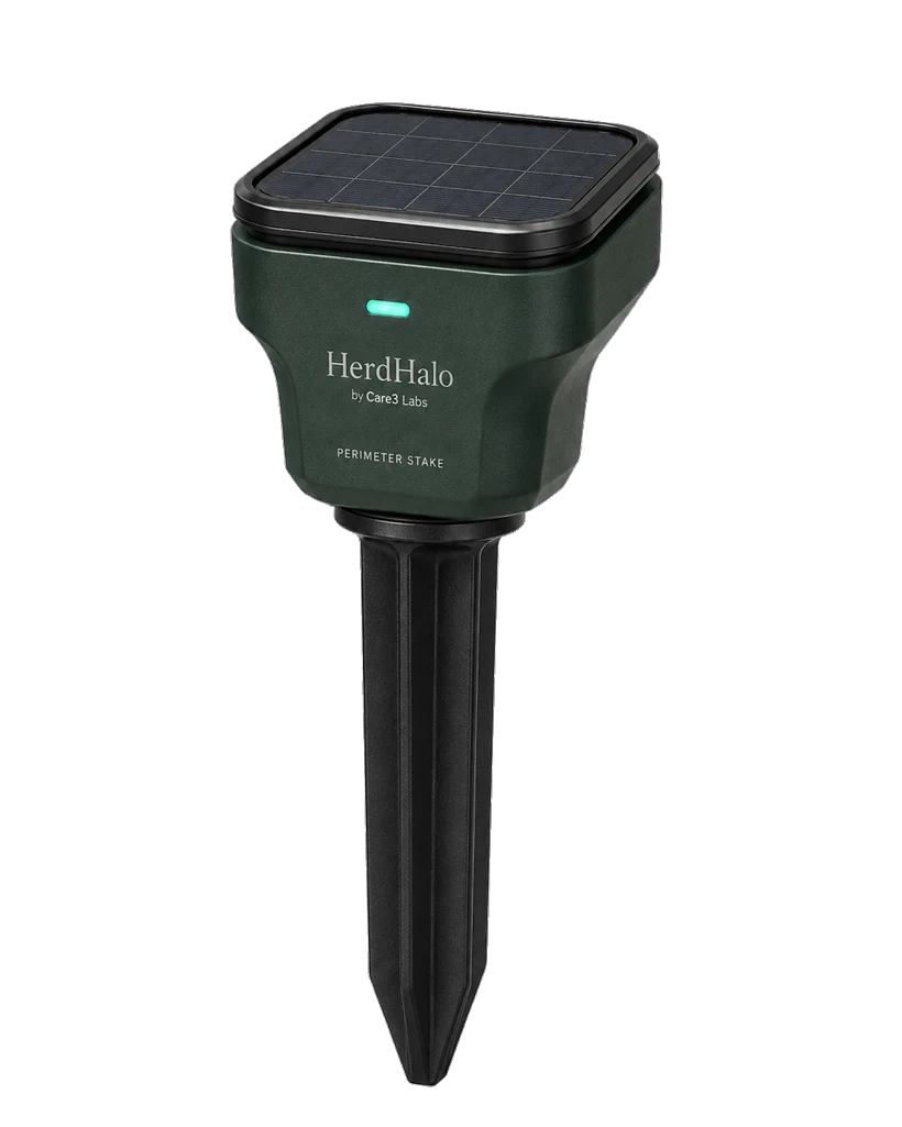 HerdHalo solar perimeter stake